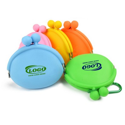 Silicone Pet Snack Bag with Carabiner